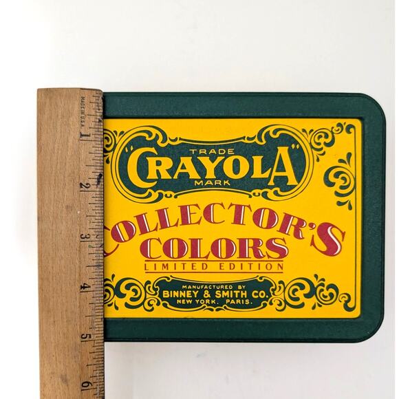 Vtg Crayola Collector's Colors Limited Edition Tin - Picture 10 of 13